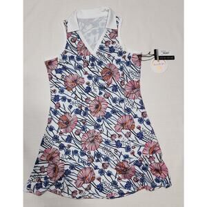 Tail Fold Over collar tennis dress size small